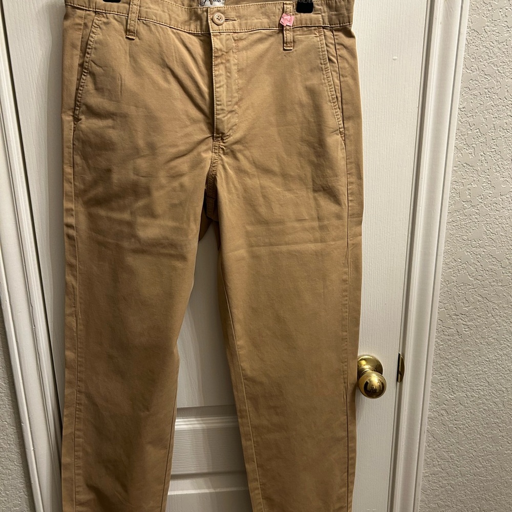 J Crew Women’s Tan Chino Pants - Classic Straight Fit